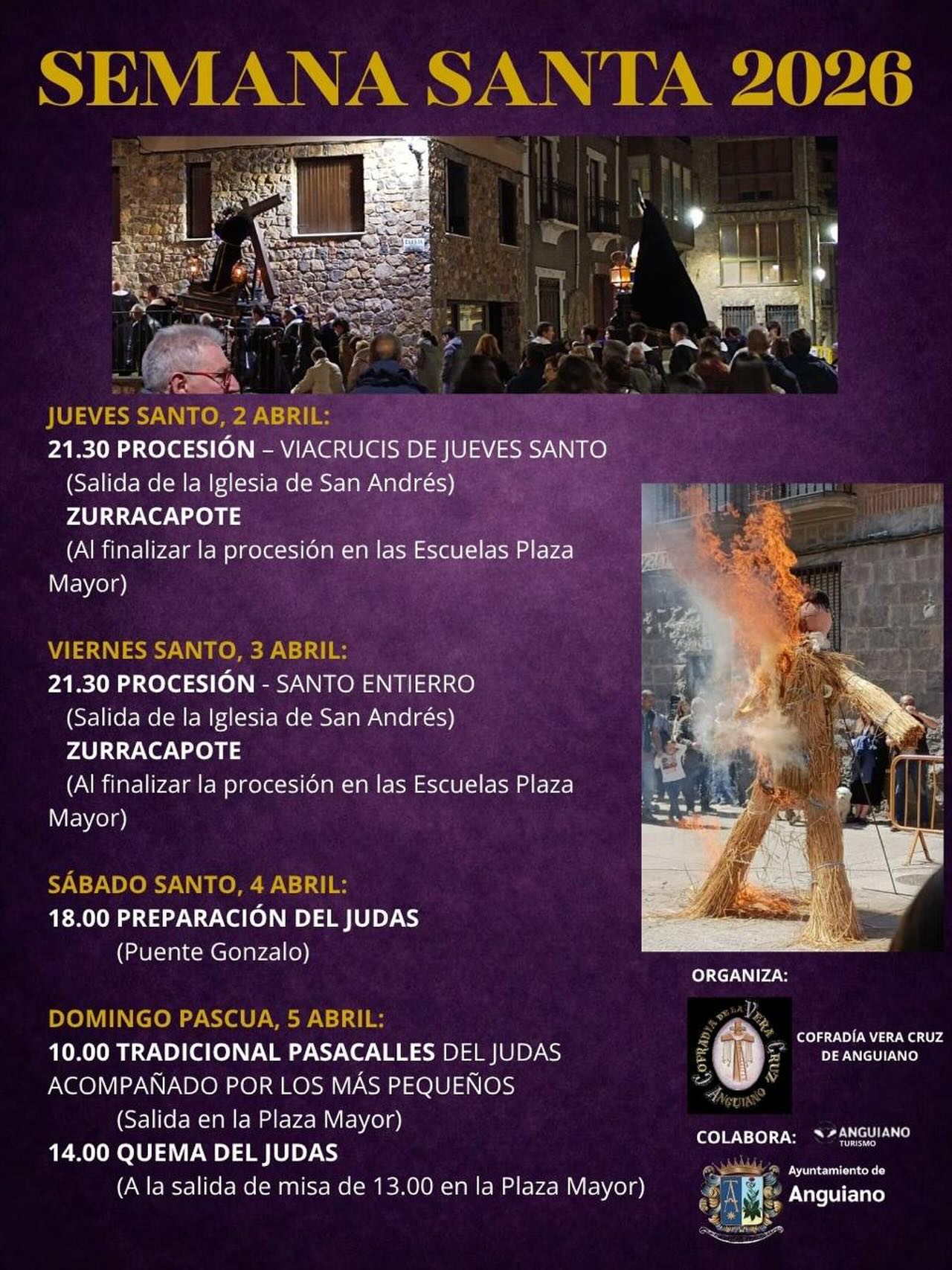 Semana Santa en Anguiano 2026 Anguiano